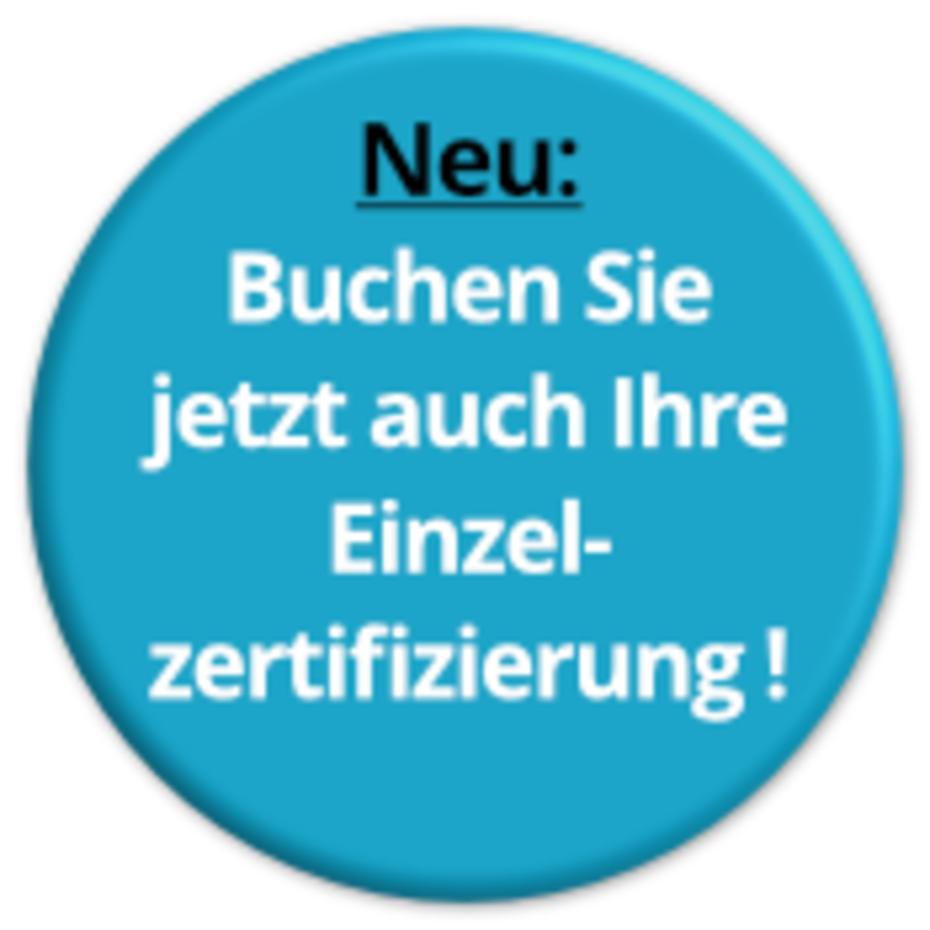 Buchen Sie jetzt Ihre Einzelzertifizierung nach DIN/ISO 17024